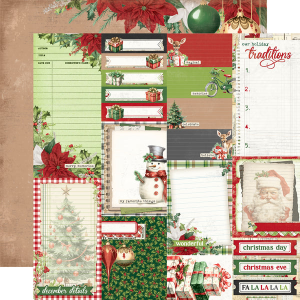 Simple Vintage Believe 12x12 Paper Collection
