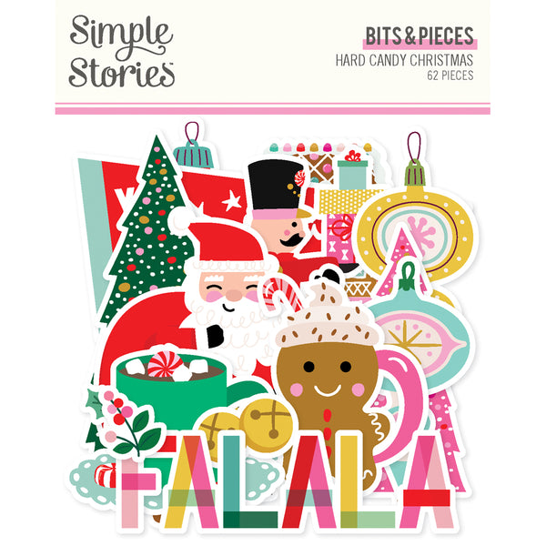 Simple Stories Hard Candy Christmas Ephemera