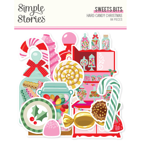 Simple Stories Hard Candy Christmas Ephemera