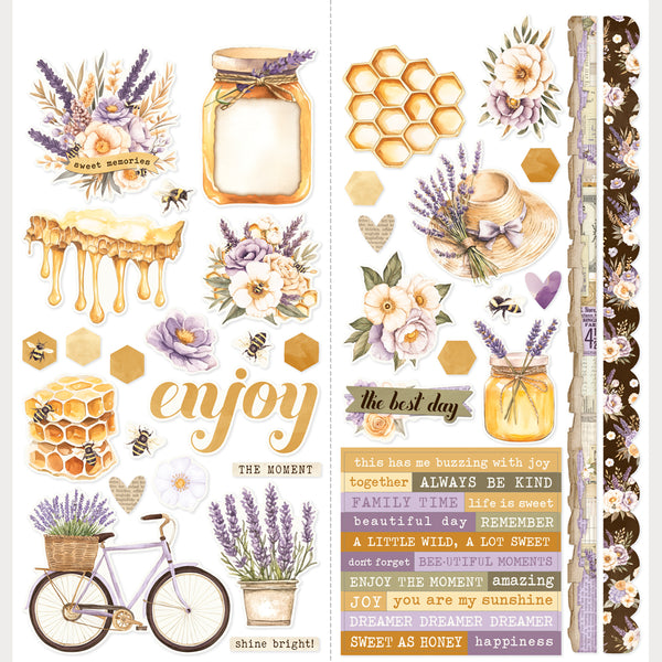Simple Stories Simple Vintage Lavender Fields 12x12 Collection Kit