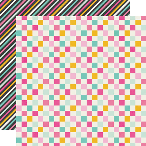 Simple Stories Totally 80's 12x12 Paper Collection