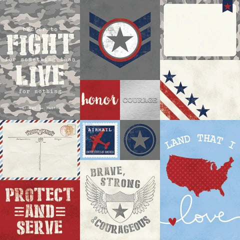 Simple Stories Hero 12x12 Paper Collection
