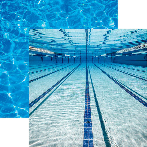 Reminisce Swim Team Collection 12x12 Paper