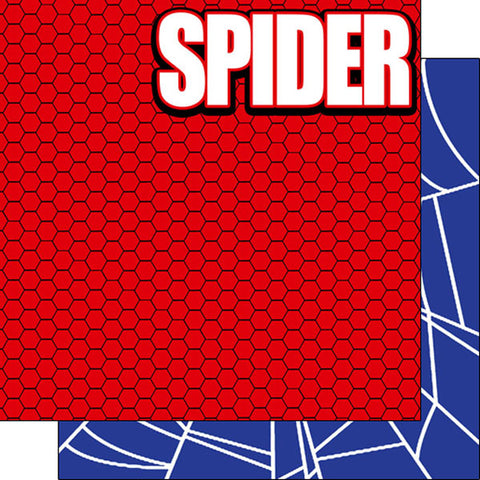 Superhero Spider Kid Paper