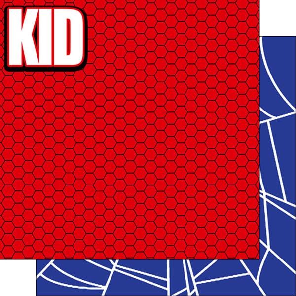 Superhero Spider Kid Paper