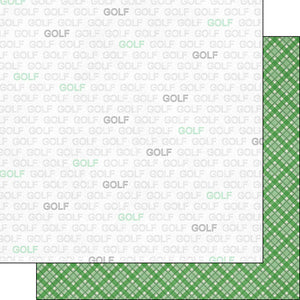 Golf Addict 1 Double Sided Paper