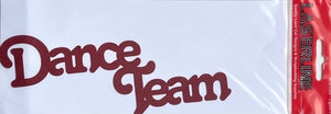 Dance Team Diecut