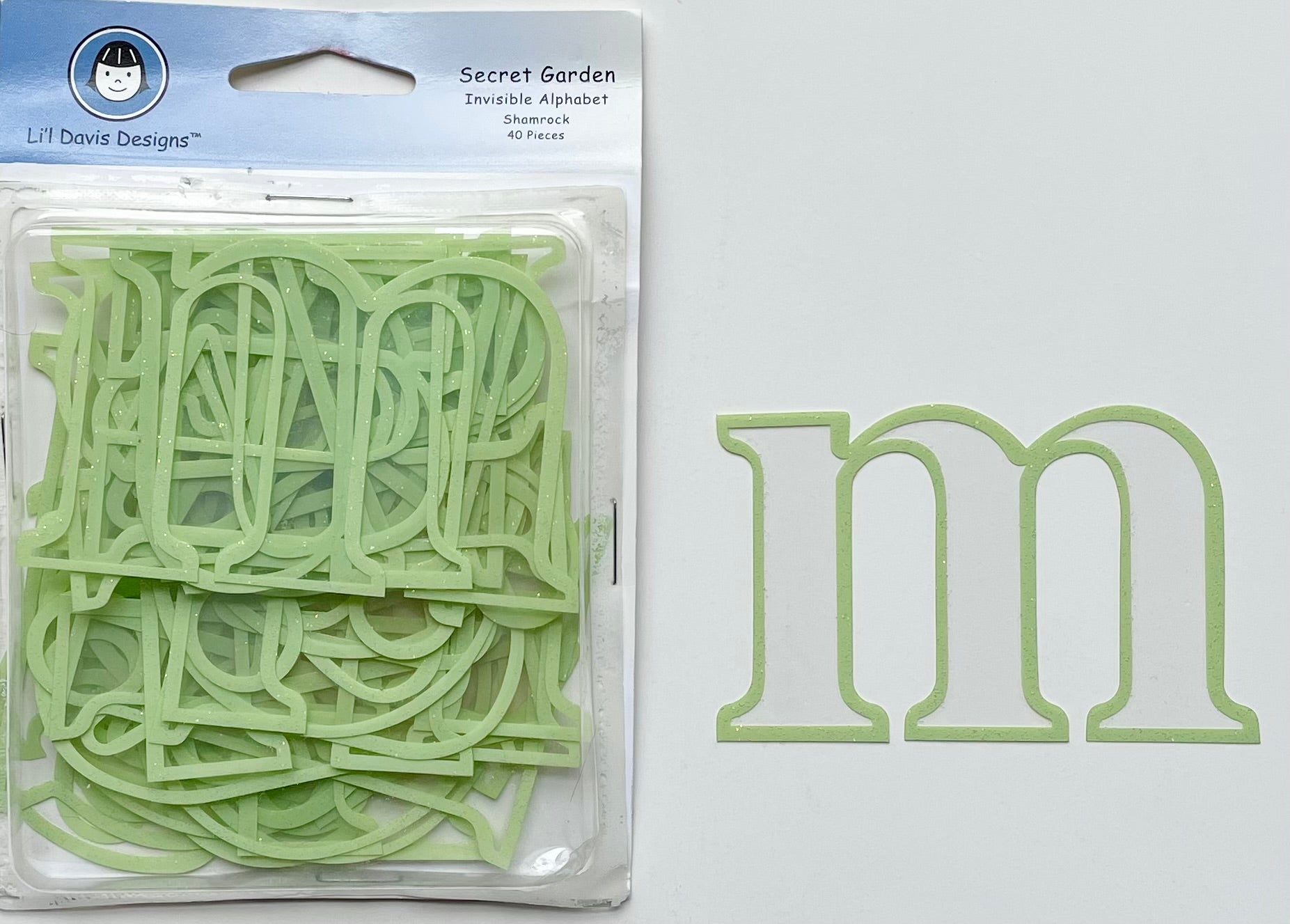 Shamrock Invisible Alphabet Pieces