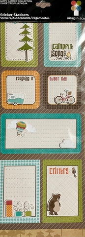 Happy Camper Story Telling Stickers