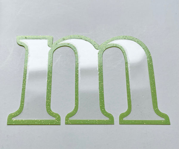 Shamrock Invisible Alphabet Pieces