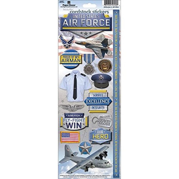 Paper House US Military Sticker Sheet