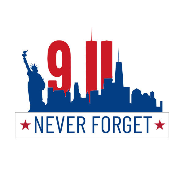 9/11 Never Forget Die Cut