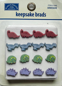 Dinosaur Keepsake Brads