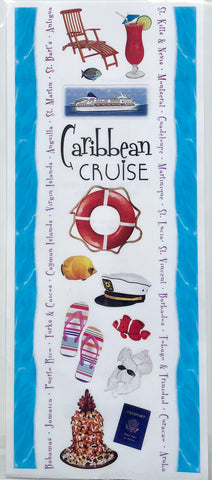 Caribbean Cruise Stickers