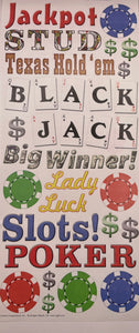 Casino Phrases Stickers