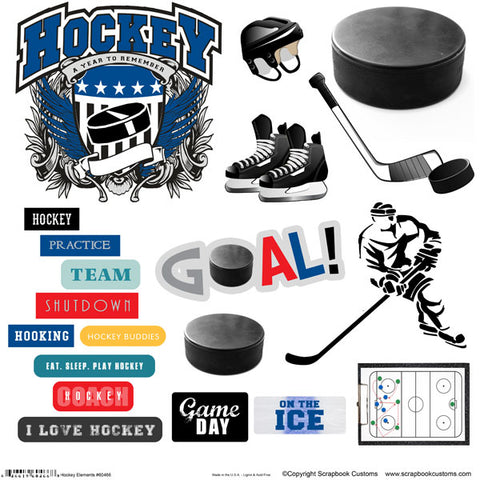Sports Elements Cut-Outs
