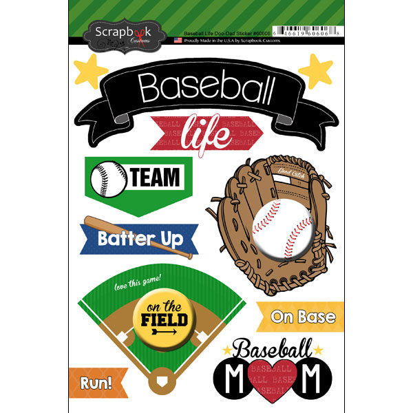 Sports Life Doo Dads Stickers