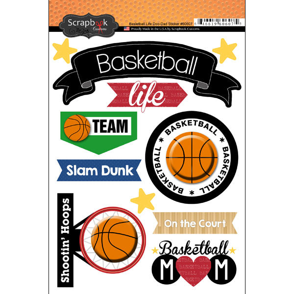 Sports Life Doo Dads Stickers