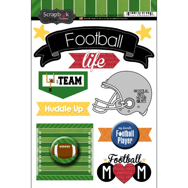 Sports Life Doo Dads Stickers