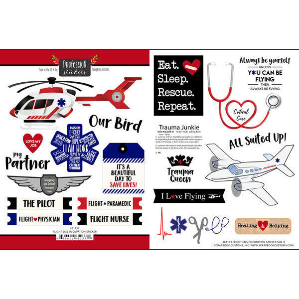 Medical Occupation Stickers