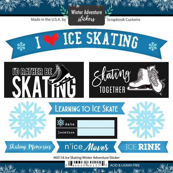 Winter Adventure Stickers