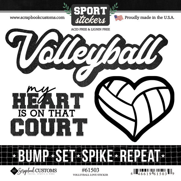 Sport Love Stickers