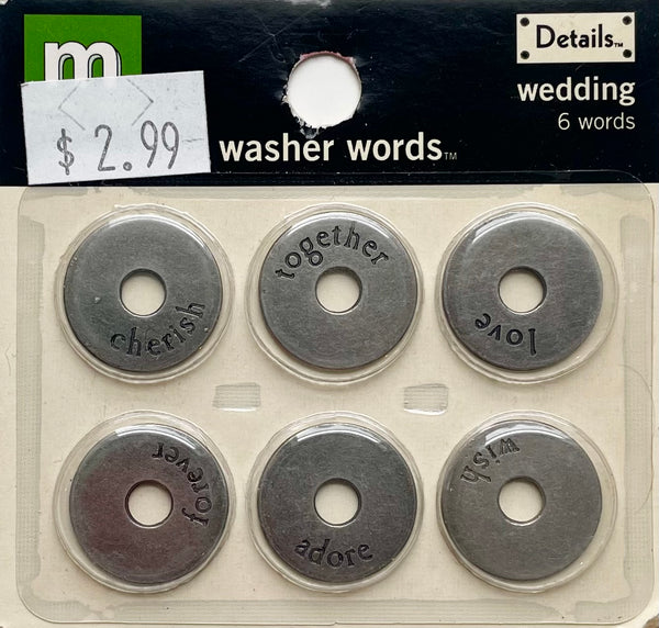 Washer Words Collection