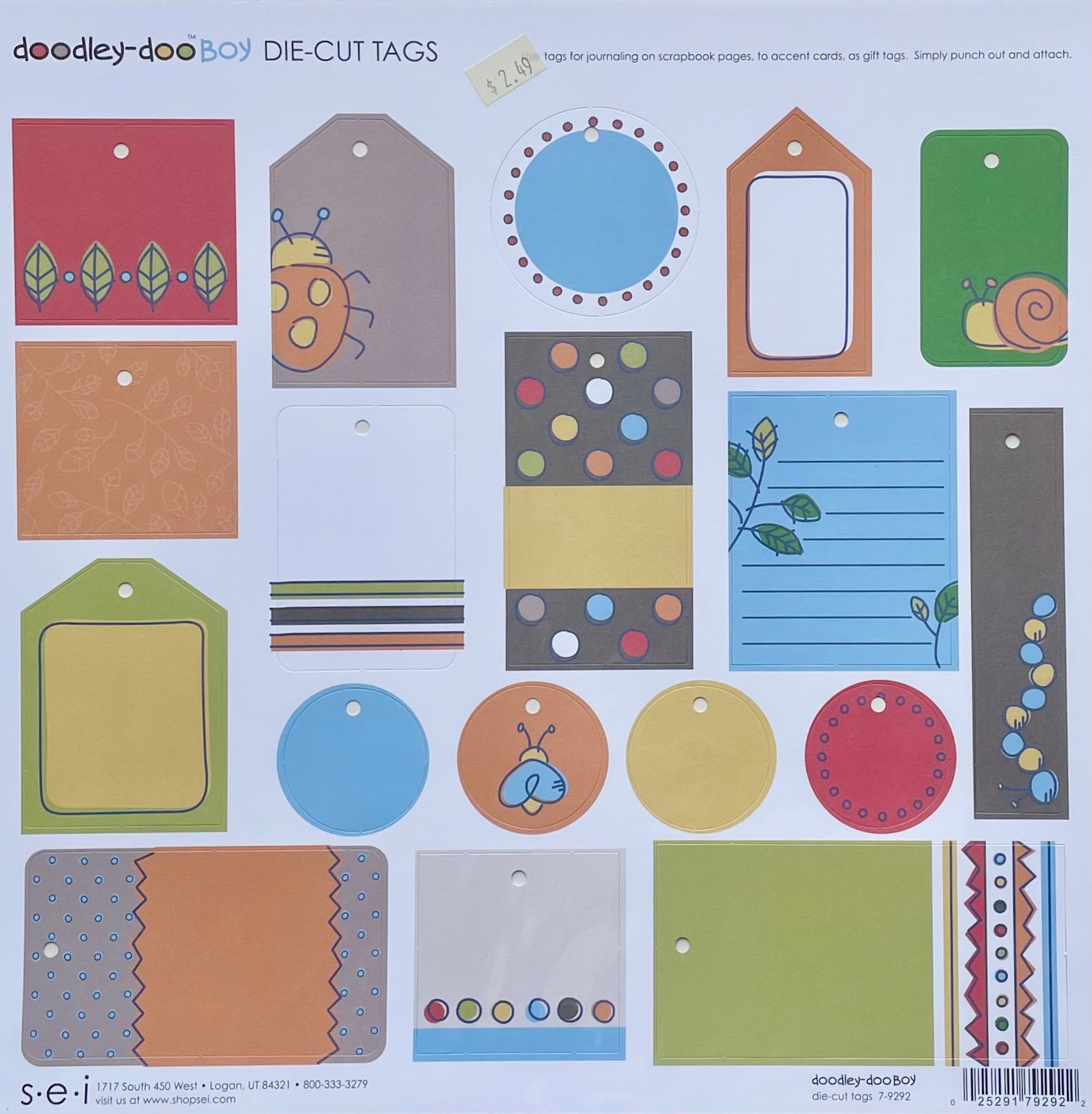 Doodley-Doo Boy Diecut Collection