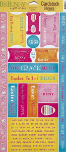 Hoppy Easter Stickers