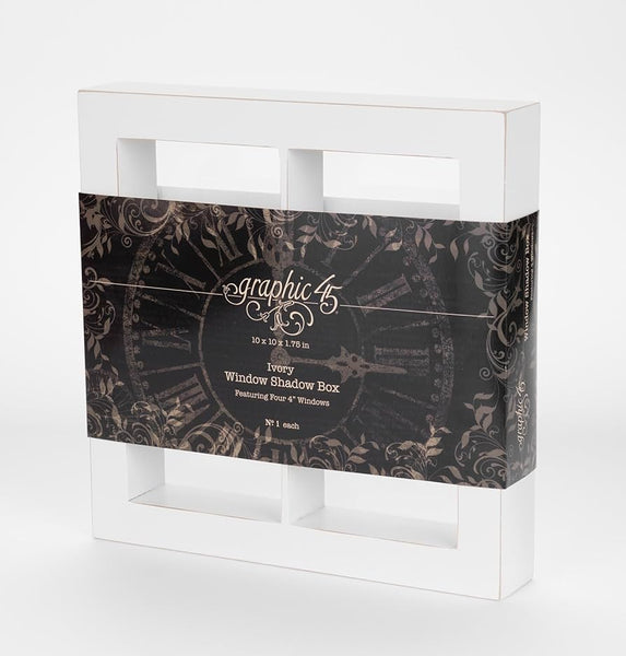 Graphic 45 Window 10x10 Shadow Box