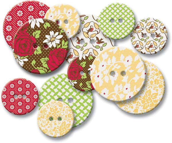 Jenni Bowlin Studio Chipboard Buttons Collection