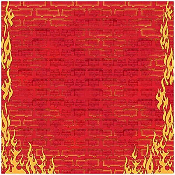 Karen Foster Firefighter 12x12 Paper Collection