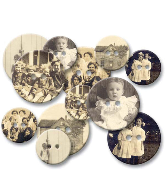Jenni Bowlin Studio Chipboard Buttons Collection