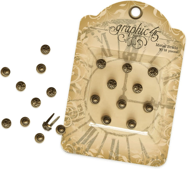 Graphic 45 Metal Embellishments