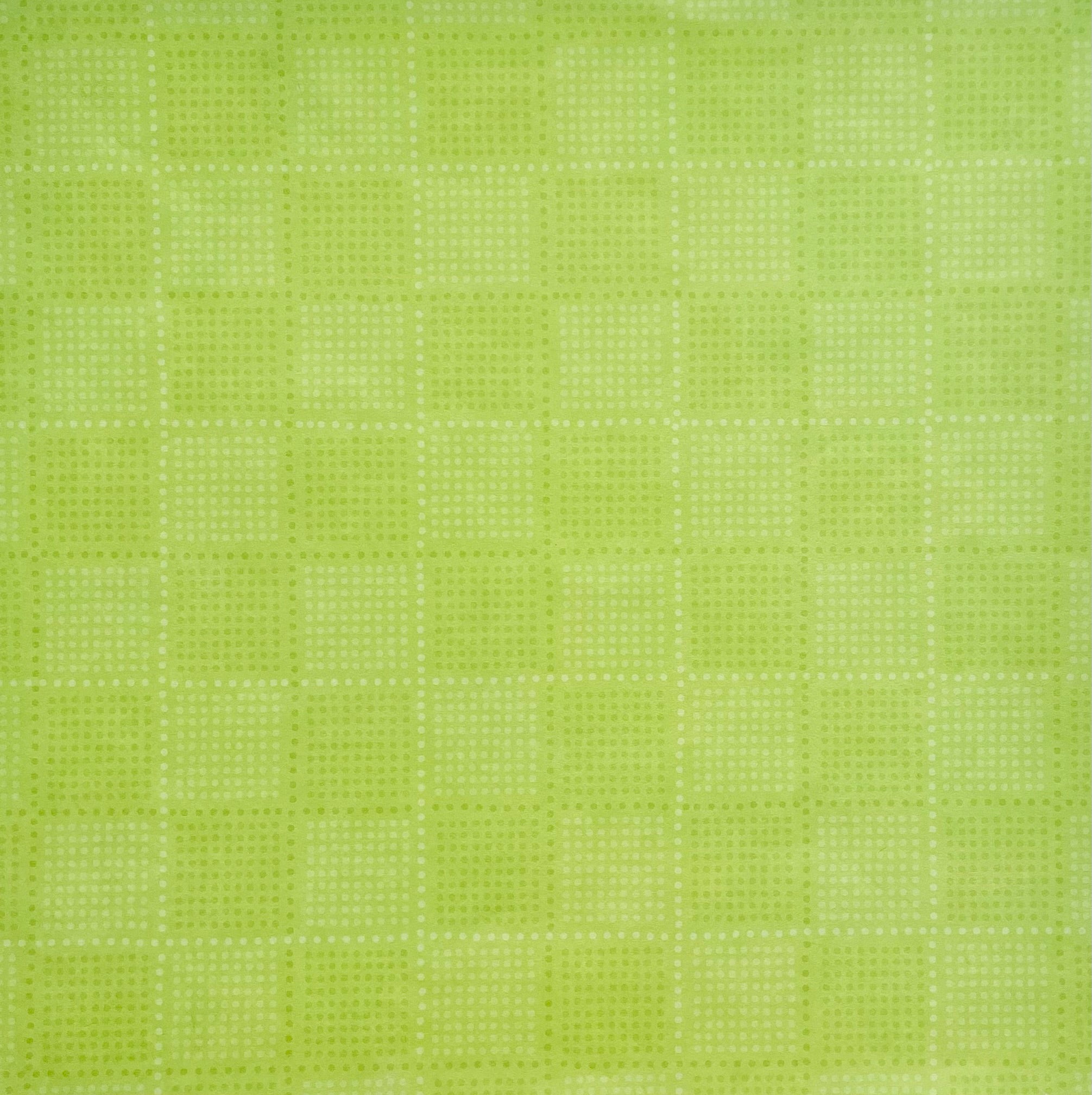 Lime Dotted Check Paper