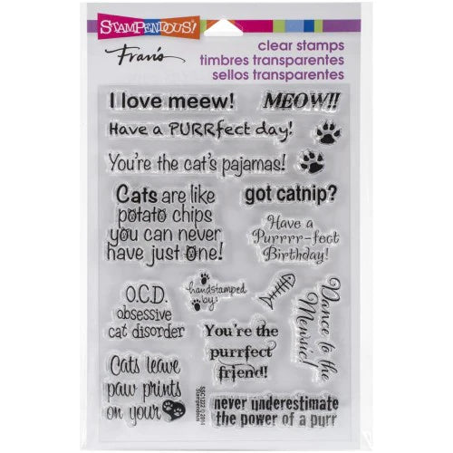 Cat Clear Stamps