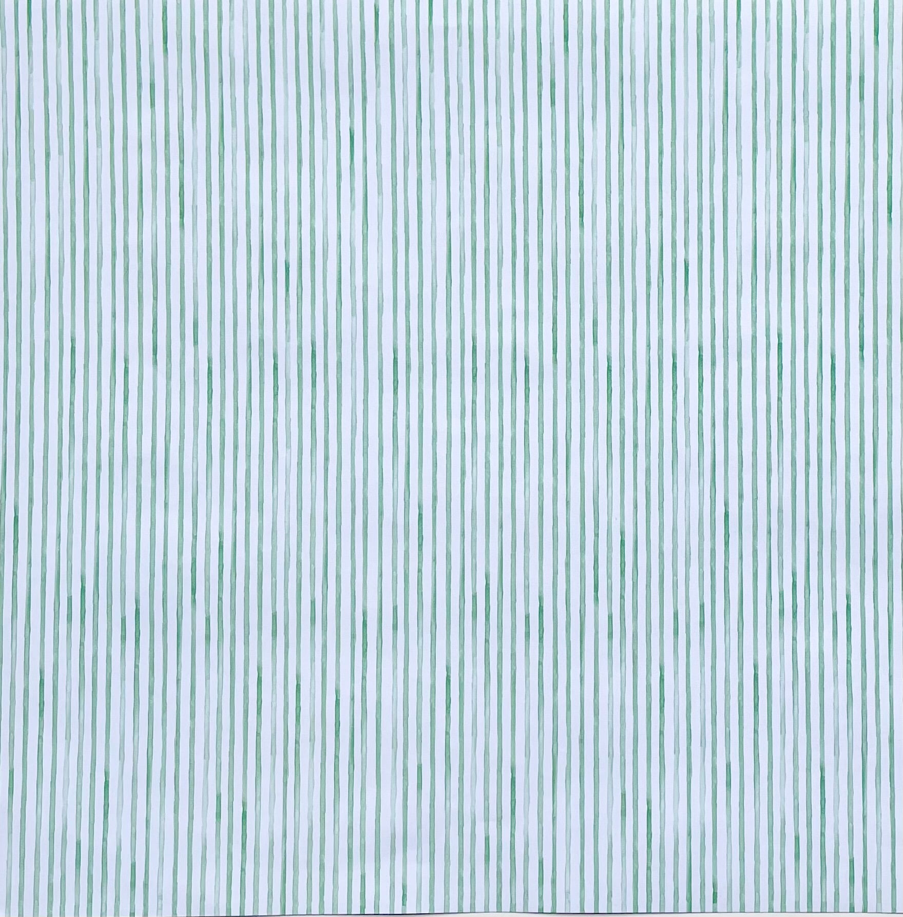 Green Pinstripe Paper