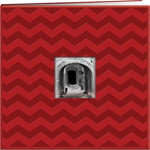 Pioneer Memory Scrapbook 12x12 Post Bound Chevron