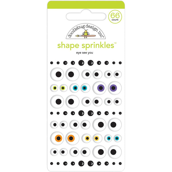 Doodlebug Shape Sprinkles Epoxy Stickers