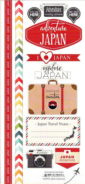 Travel Adventure Country Stickers