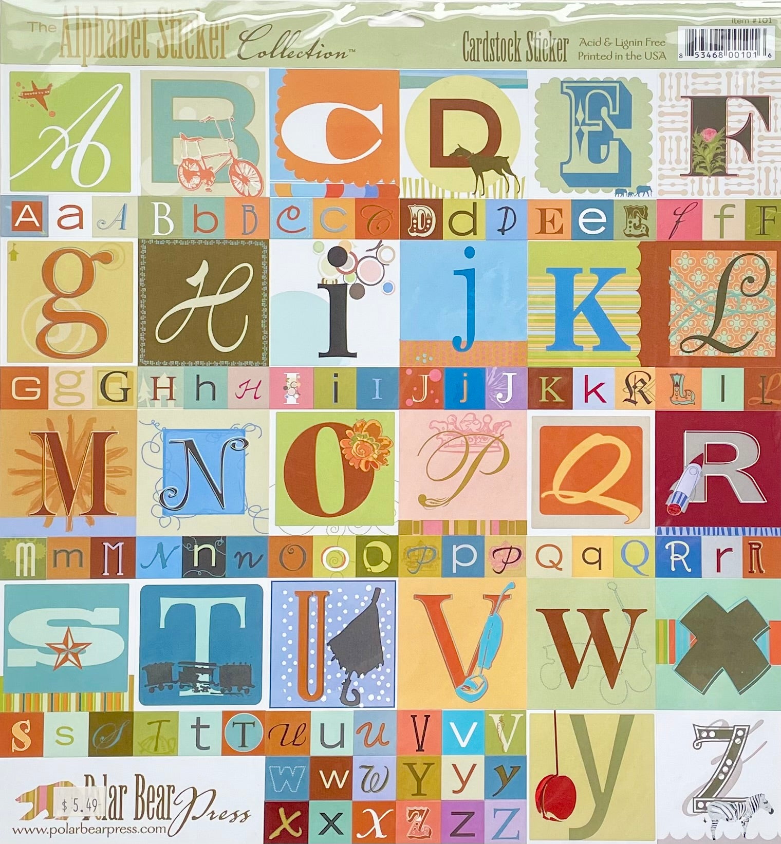 The Alphabet Stickers