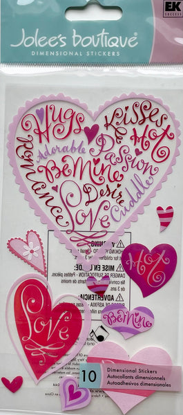 Jolee's Love Stickers Collection