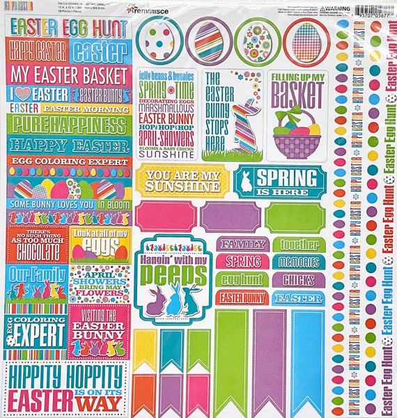 Happy Easter Sticker Collection