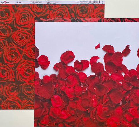 Red Roses Paper