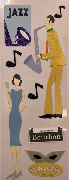 US City Dimensional Sticker Collection