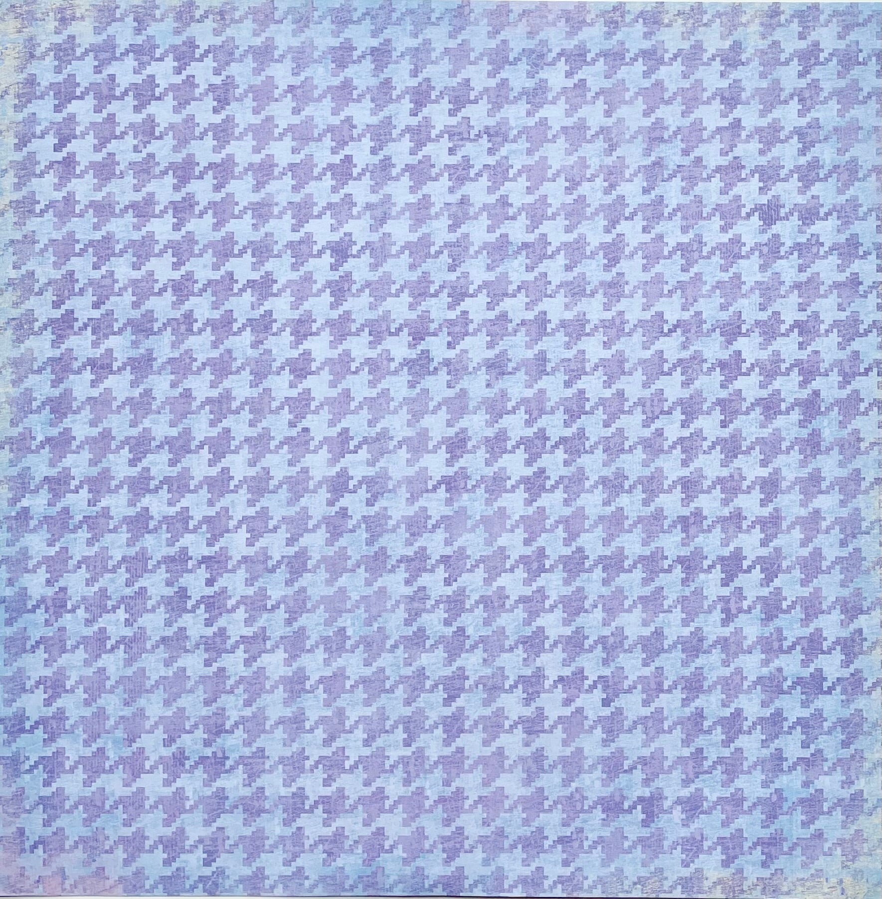 Purple Houndstooth Paper