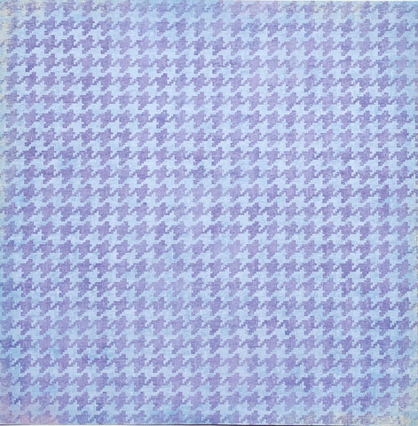 Purple Houndstooth Paper