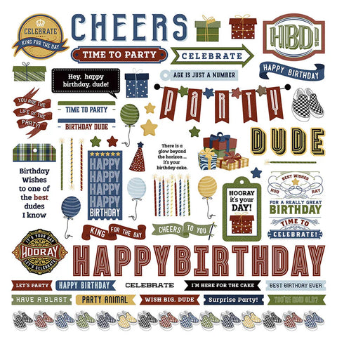 Birthday Bash Stickers