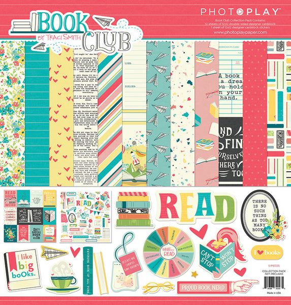 Book Club 12x12 Paper Kit