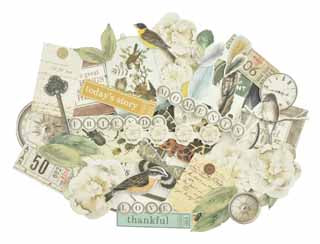 Kaiser Craft Collectables Die Cut Ephemera Pieces